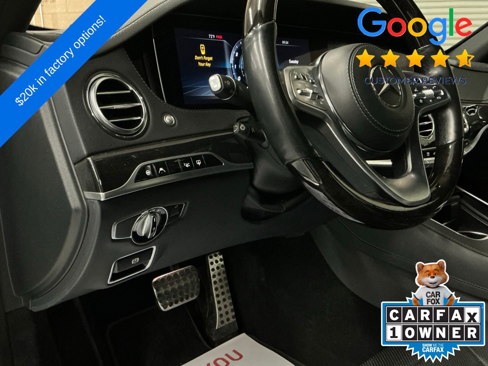 Used 2019 Mercedes-Benz S 560 Sedan image 19