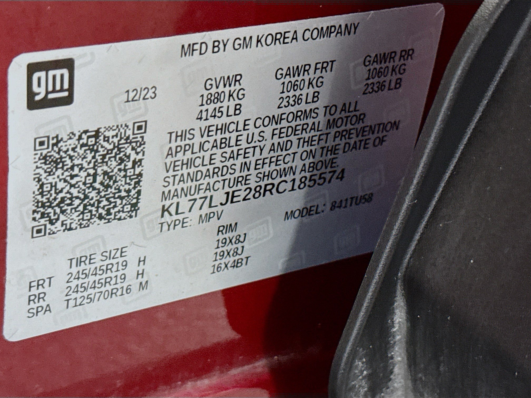 Used 2024 Chevrolet Trax RS w/ Driver Confidence Package FWD image 40