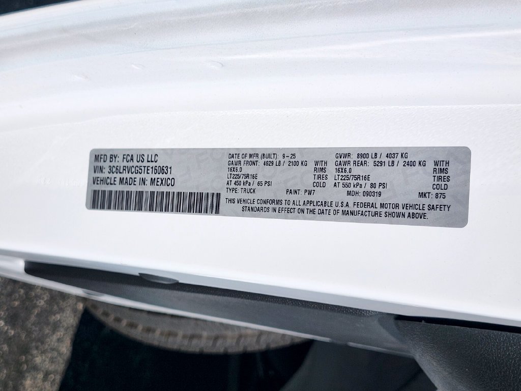 New 2026 RAM ProMaster 2500 w/ Safety Group FWD image 31