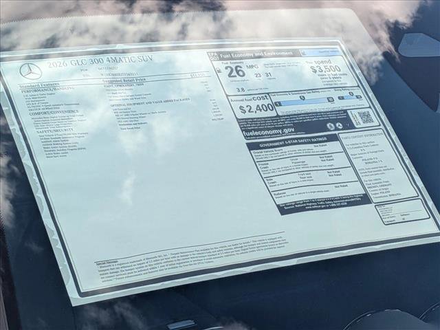 New 2026 Mercedes-Benz GLC 300 4MATIC image 18