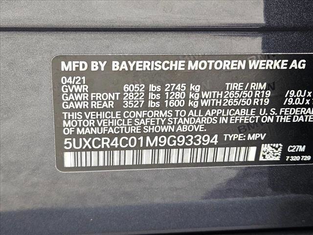 Used 2021 BMW X5 sDrive40i w/ Convenience Package RWD image 24