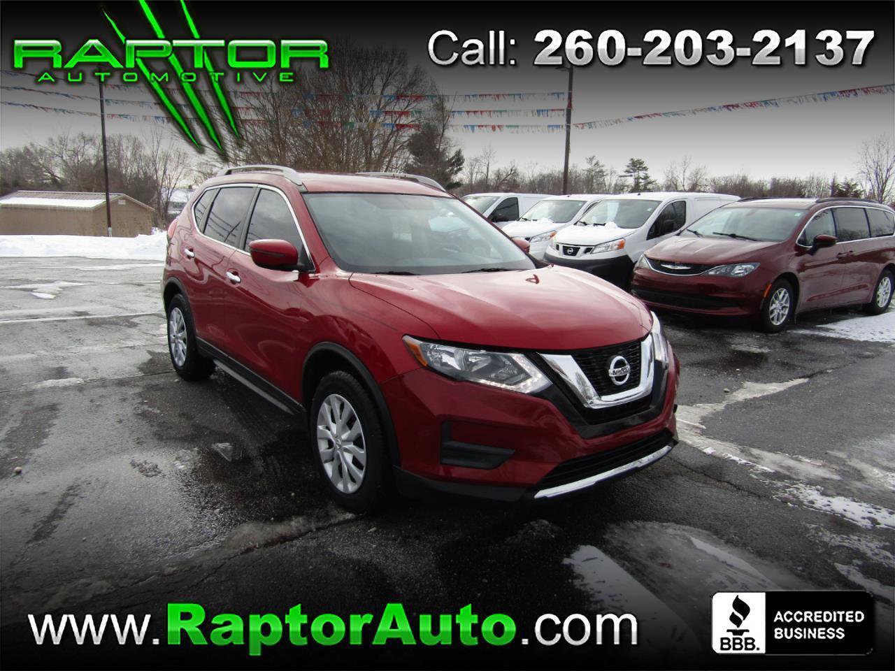 Used 2017 Nissan Rogue S w/ S Appearance Package