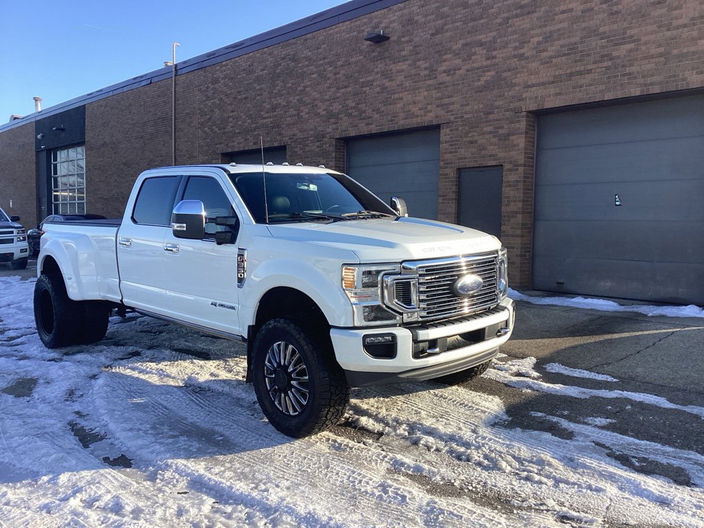 Used 2022 Ford F350 Platinum w/ Snow Plow Prep Package image 1