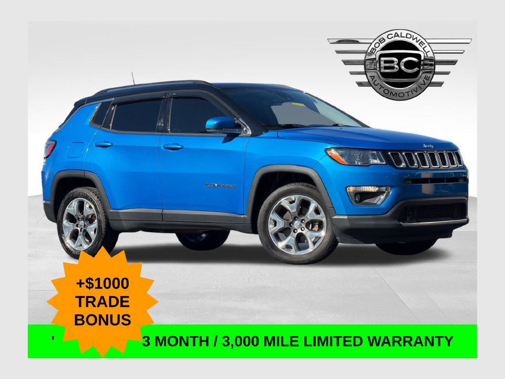 Used 2021 Jeep Compass Limited w/ Sun and Sound Group