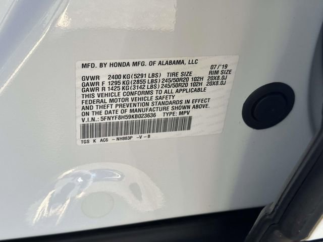 Certified 2019 Honda Passport EX-L image 14