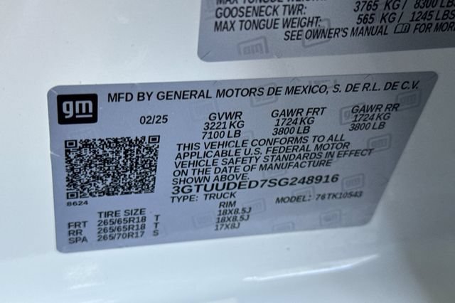 Used 2025 GMC Sierra 1500 SLT AWD/4WD image 59