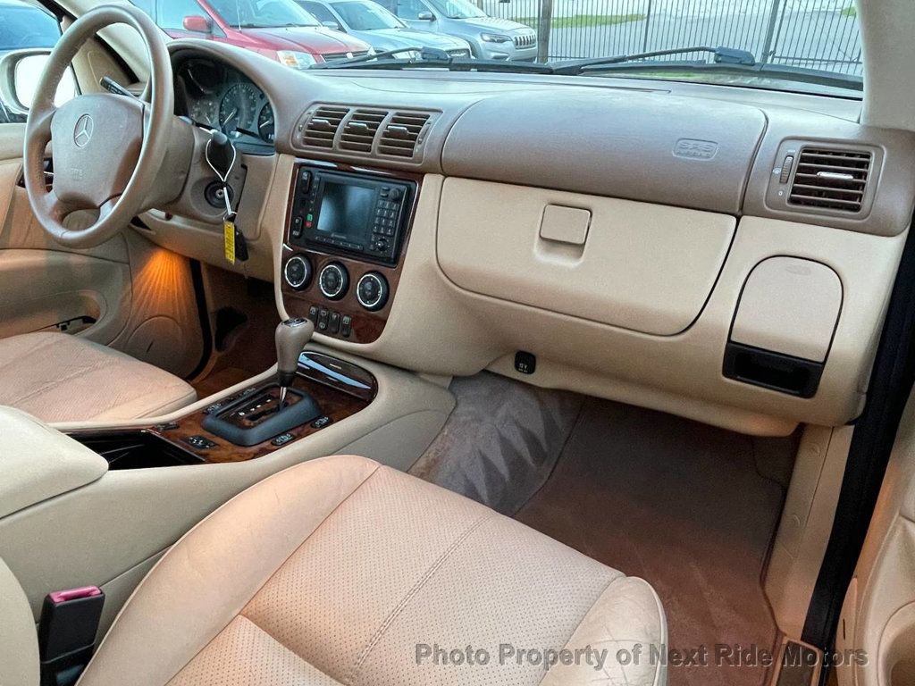 Used 2002 Mercedes-Benz ML 320 4MATIC image 14
