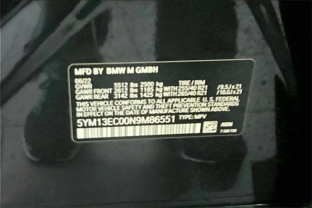 Certified 2022 BMW X3 M w/ Executive Package image 31