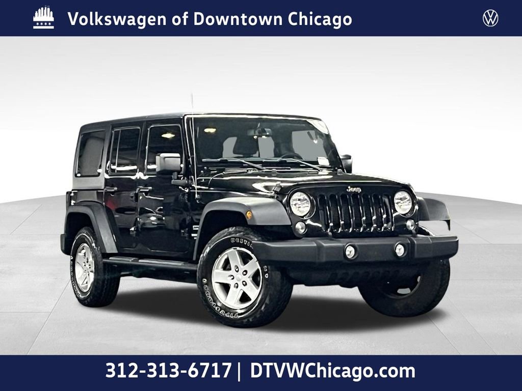 Used 2015 Jeep Wrangler Unlimited Sport w/ Quick Order Package 24S AWD/4WD image 1