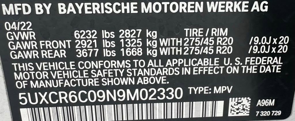 Used 2022 BMW X5 xDrive40i w/ Premium Package AWD/4WD image 40