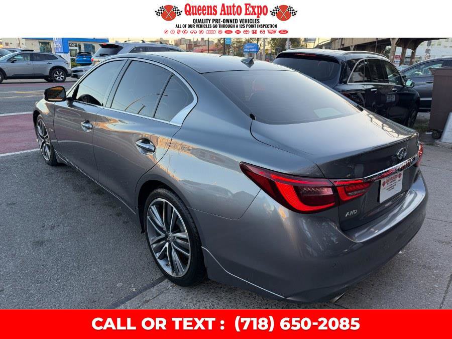 Used 2018 INFINITI Q50 Red Sport 400 w/ Sensory Package (Sport) image 10