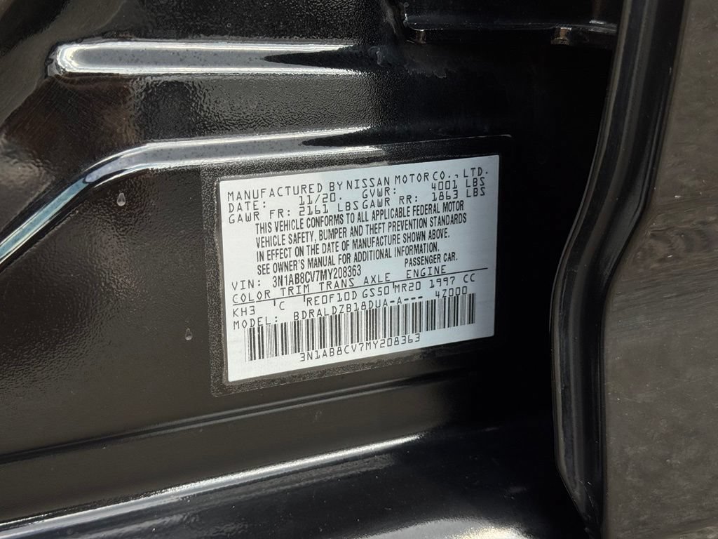 Used 2021 Nissan Sentra SV w/ SV Premium Package FWD image 36