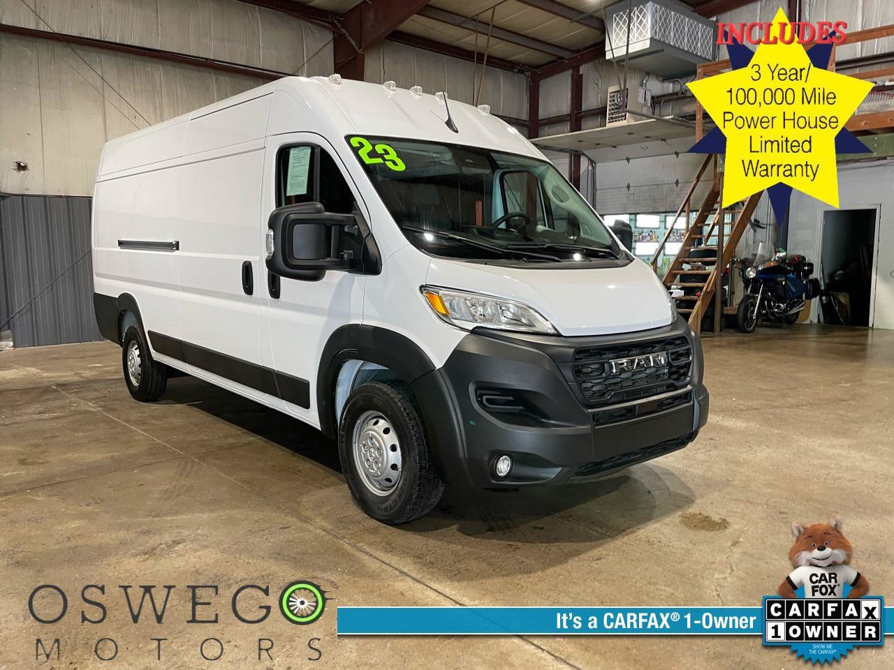 Used 2023 RAM ProMaster 3500 w/ Safety Group FWD image 1