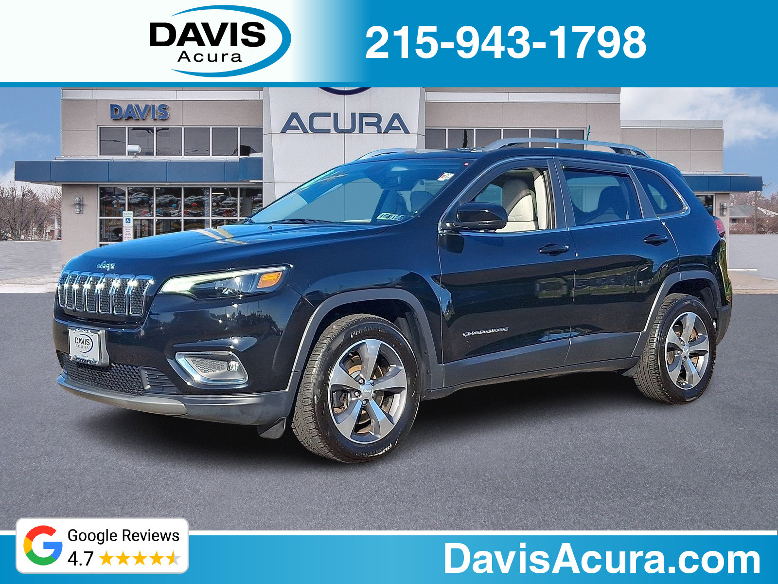 Used 2019 Jeep Cherokee Limited image 1
