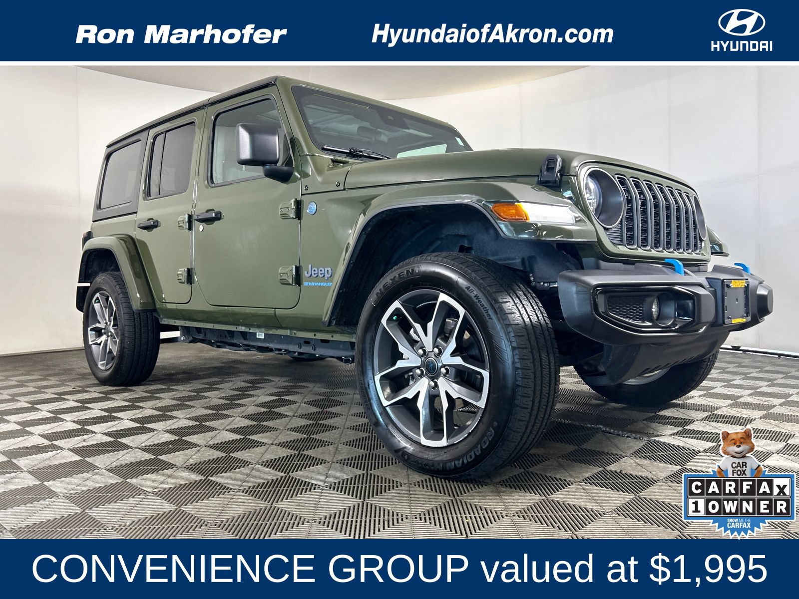Used 2024 Jeep Wrangler Unlimited w/ Convenience Group AWD/4WD 360° Tour