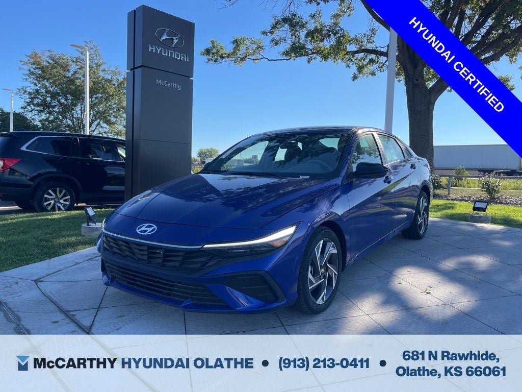 Certified 2025 Hyundai Elantra Sport
