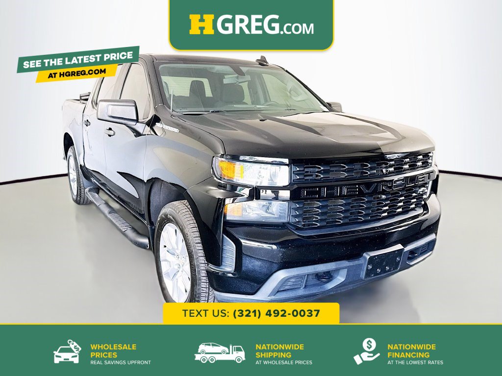 Used 2019 Chevrolet Silverado 1500 Custom w/ Custom Value Package AWD/4WD image 1
