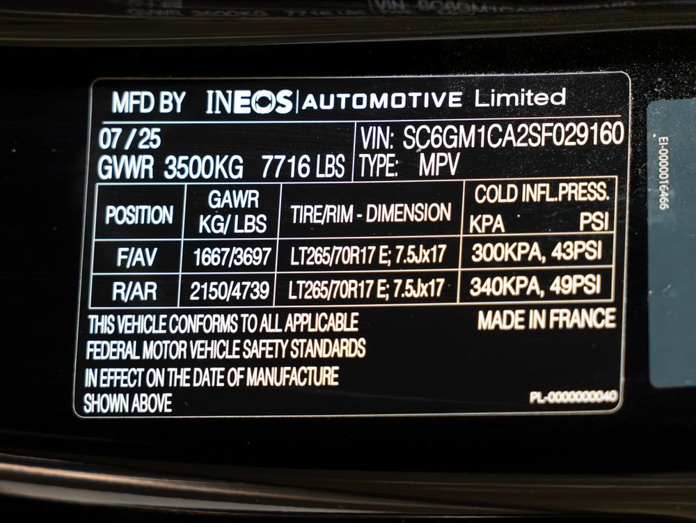 New 2025 INEOS Grenadier AWD/4WD image 23
