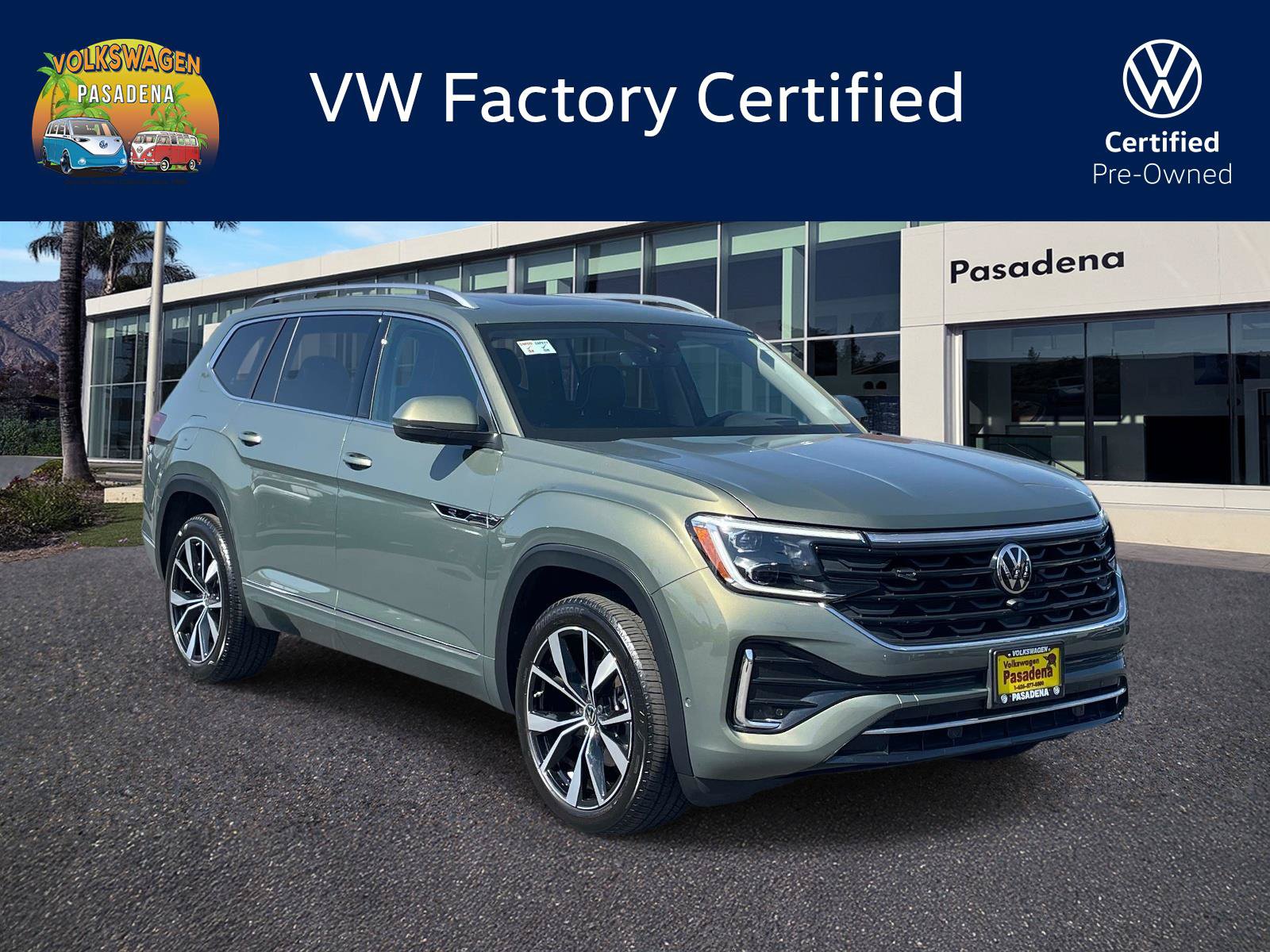 Certified 2026 Volkswagen Atlas SEL Premium R-Line