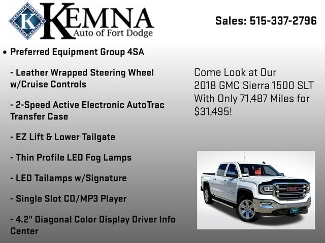 Used 2018 GMC Sierra 1500 SLT image 25