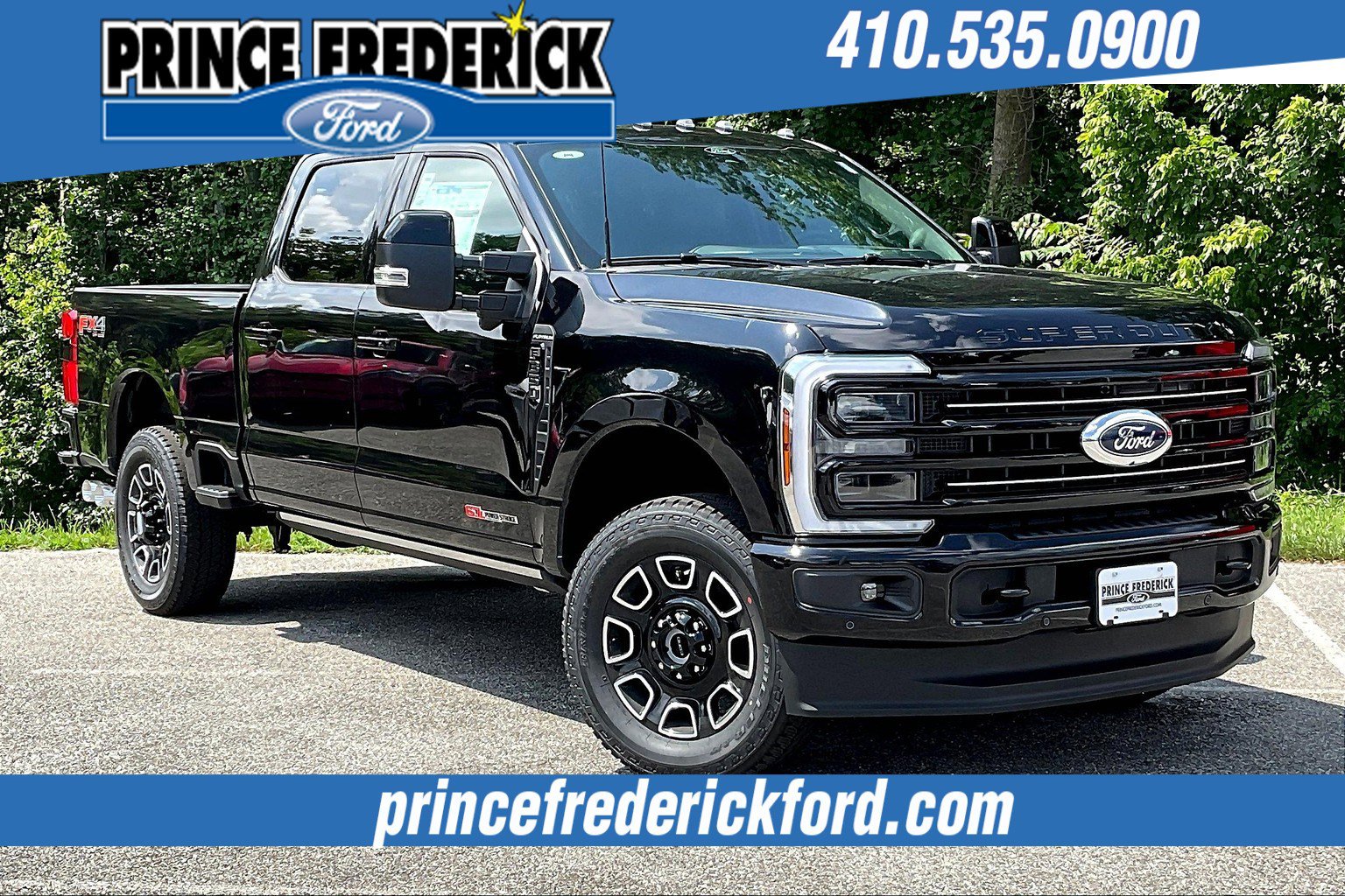 New 2025 Ford F350 Platinum