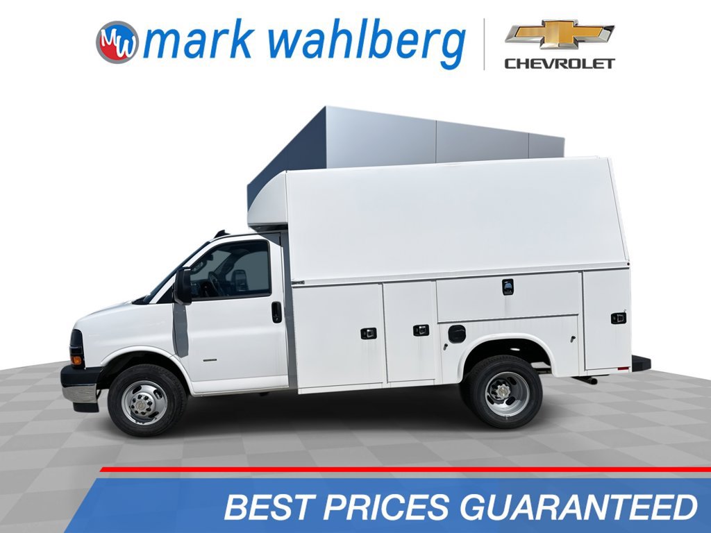 New 2025 Chevrolet Express 3500 w/ Power Convenience Package RWD image 1