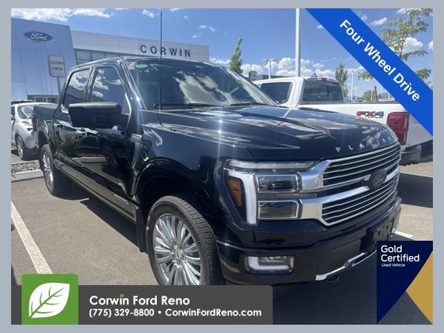 Certified 2025 Ford F150 Platinum w/ Equipment Group 703A Plus