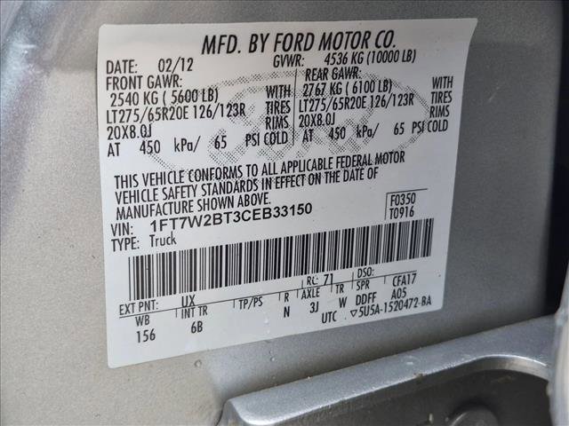 Used 2012 Ford F250 Lariat w/ Lariat Ultimate Pkg AWD/4WD image 22