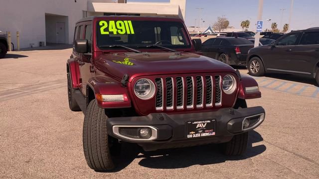 Used 2021 Jeep Wrangler Unlimited Sahara image 3