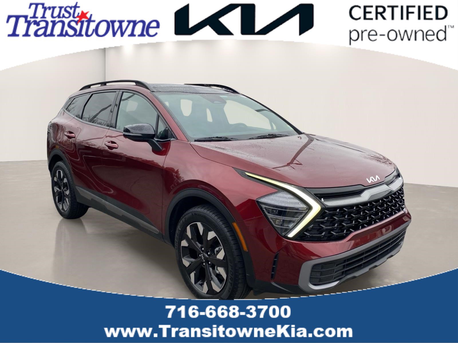 Certified 2024 Kia Sportage X-Line w/ X-Line Premium Package image 1