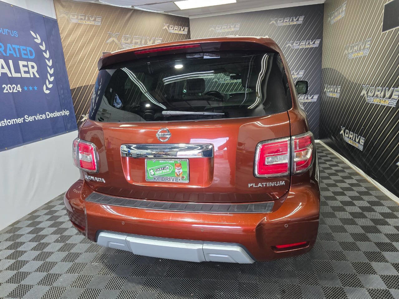 Used 2018 Nissan Armada Platinum w/ Captain Seat Package image 14