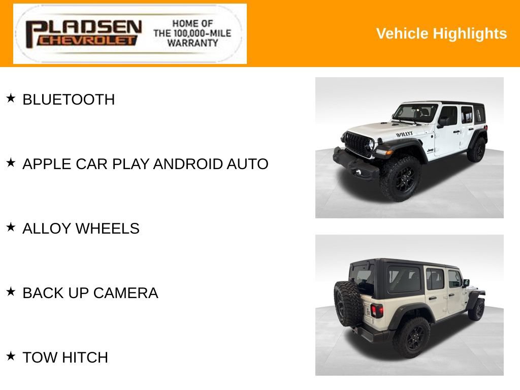 Used 2025 Jeep Wrangler Unlimited Sport AWD/4WD image 7
