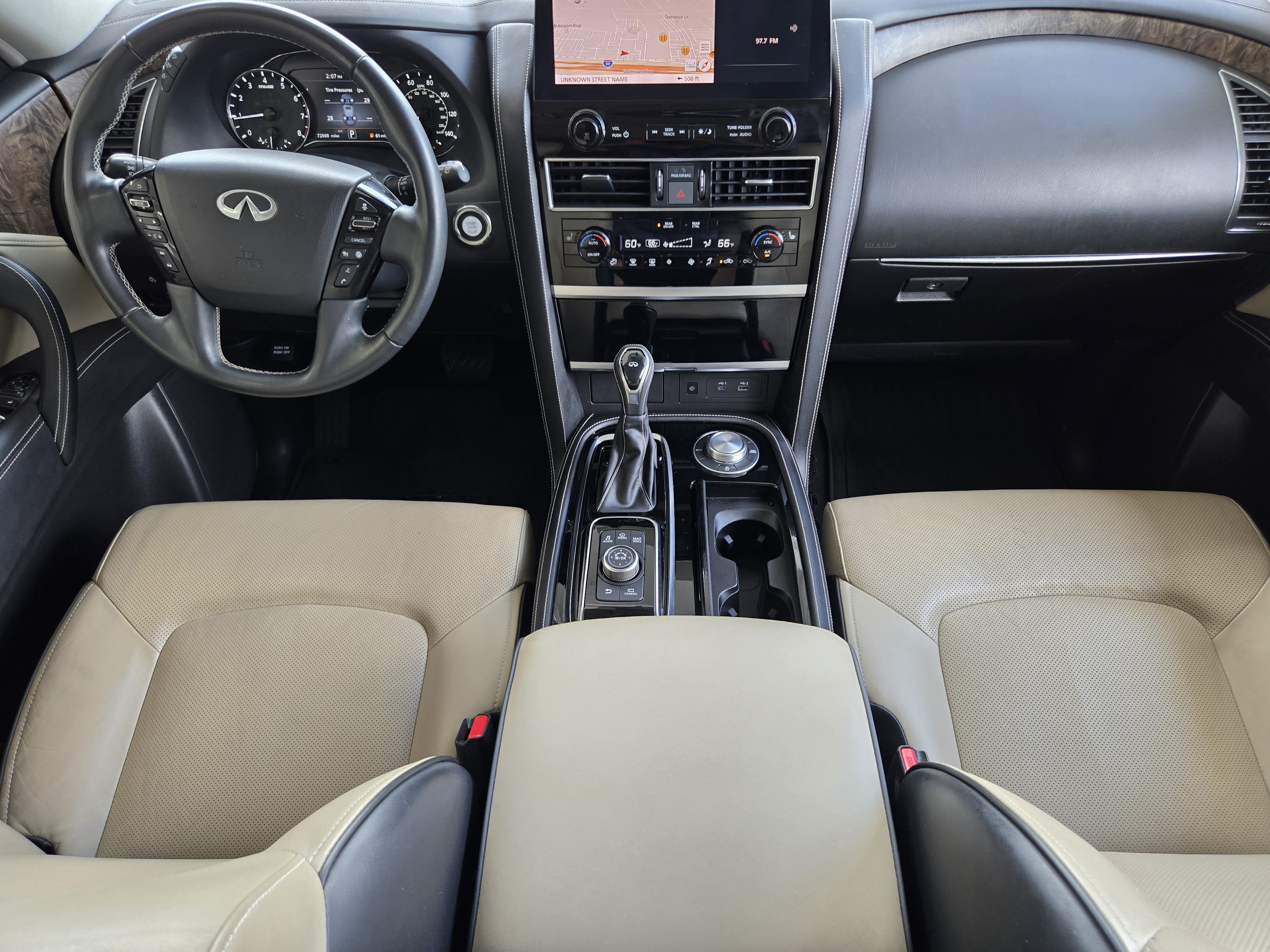 Used 2023 INFINITI QX80 Premium Select w/ Cargo Package AWD/4WD image 20