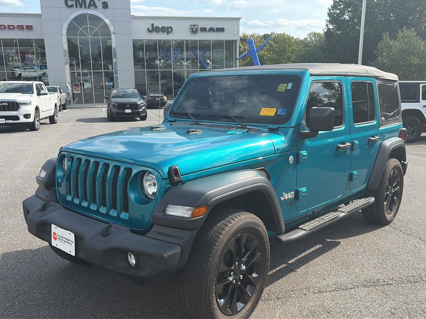 Used 2020 Jeep Wrangler Unlimited Sport S