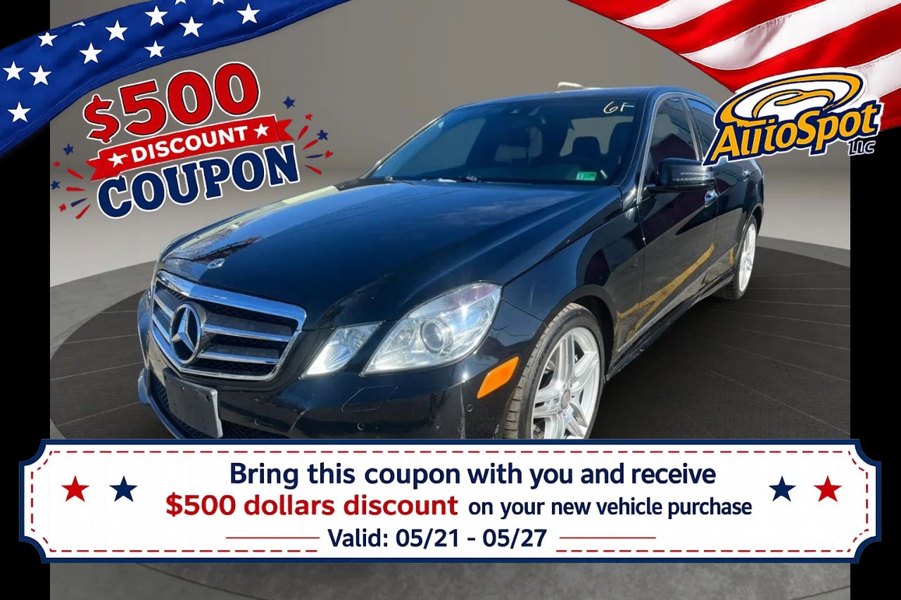 Used 2013 Mercedes-Benz E 550 4MATIC Sedan