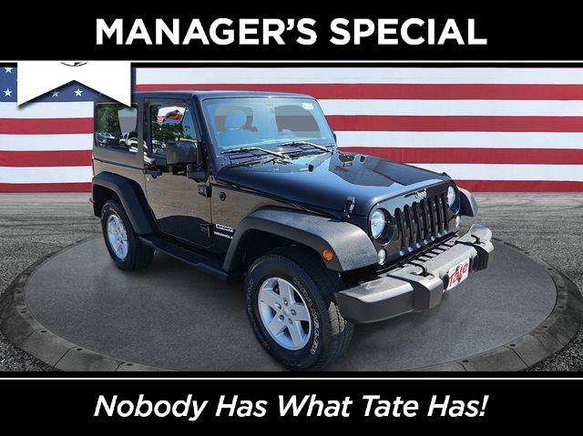 Certified 2017 Jeep Wrangler Sport w/ Quick Order Package 23S
