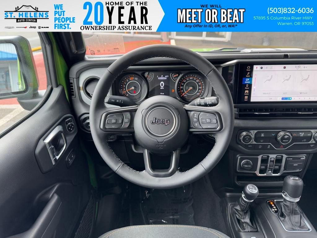 New 2025 Jeep Wrangler Unlimited Sport AWD/4WD image 22