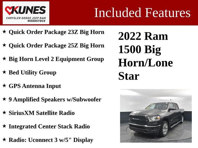 Used 2022 RAM 1500 Big Horn image 3