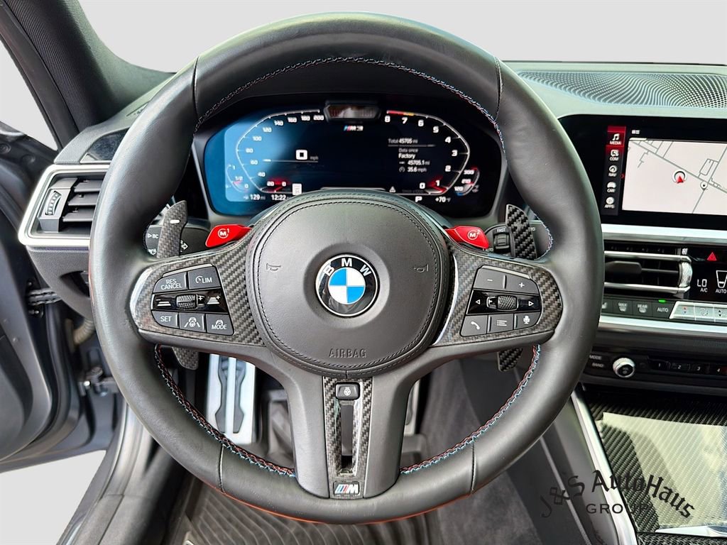 Used 2022 BMW M3 Competition w/ M Carbon Exterior Package AWD/4WD image 12