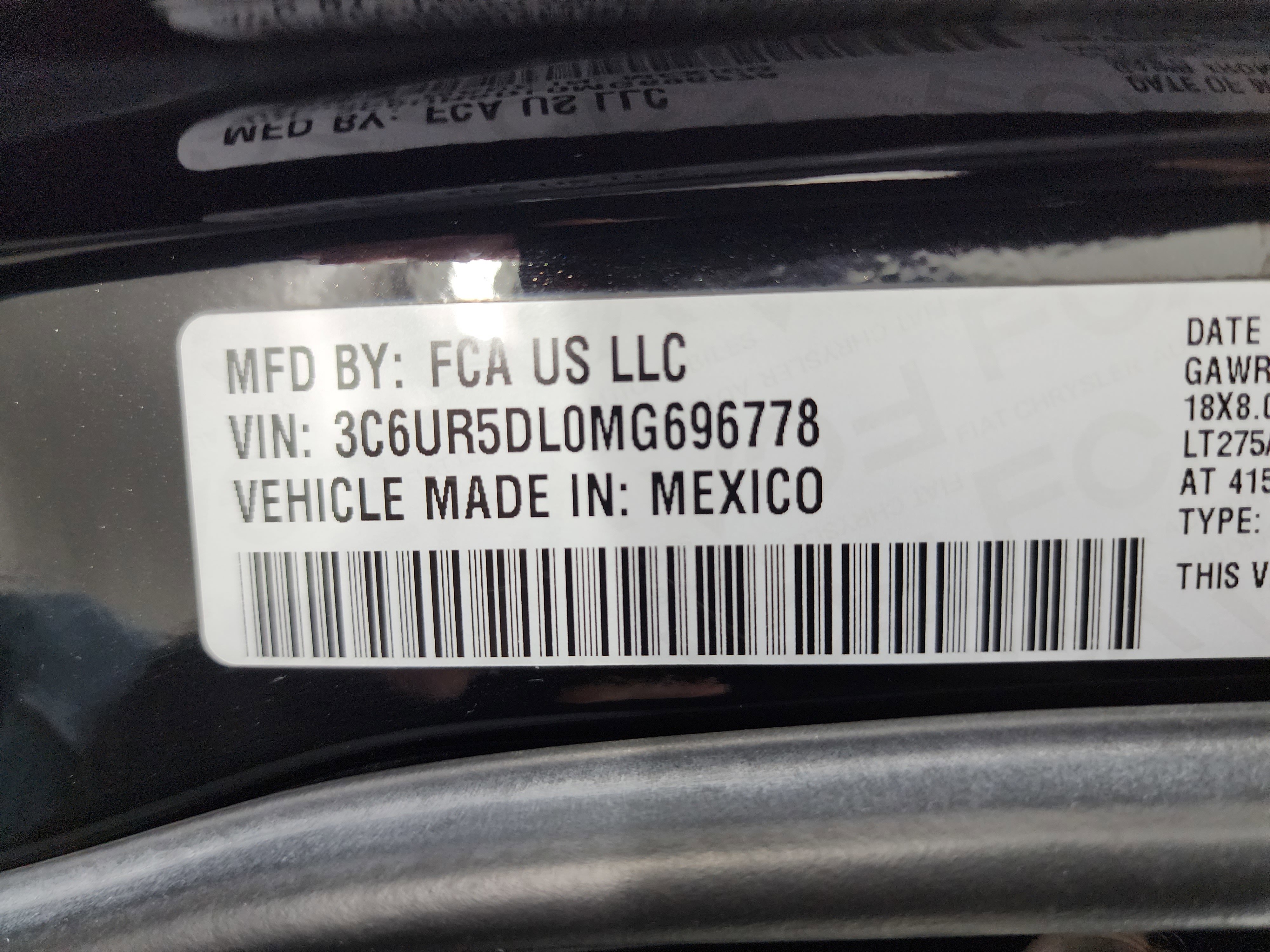 Used 2021 RAM 2500 Lone Star w/ Level 1 Equipment Group w/2_Y image 54