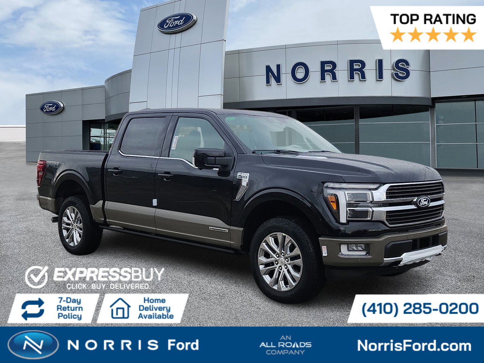 New 2025 Ford F150 King Ranch w/ FX4 Off-Road Package image 1