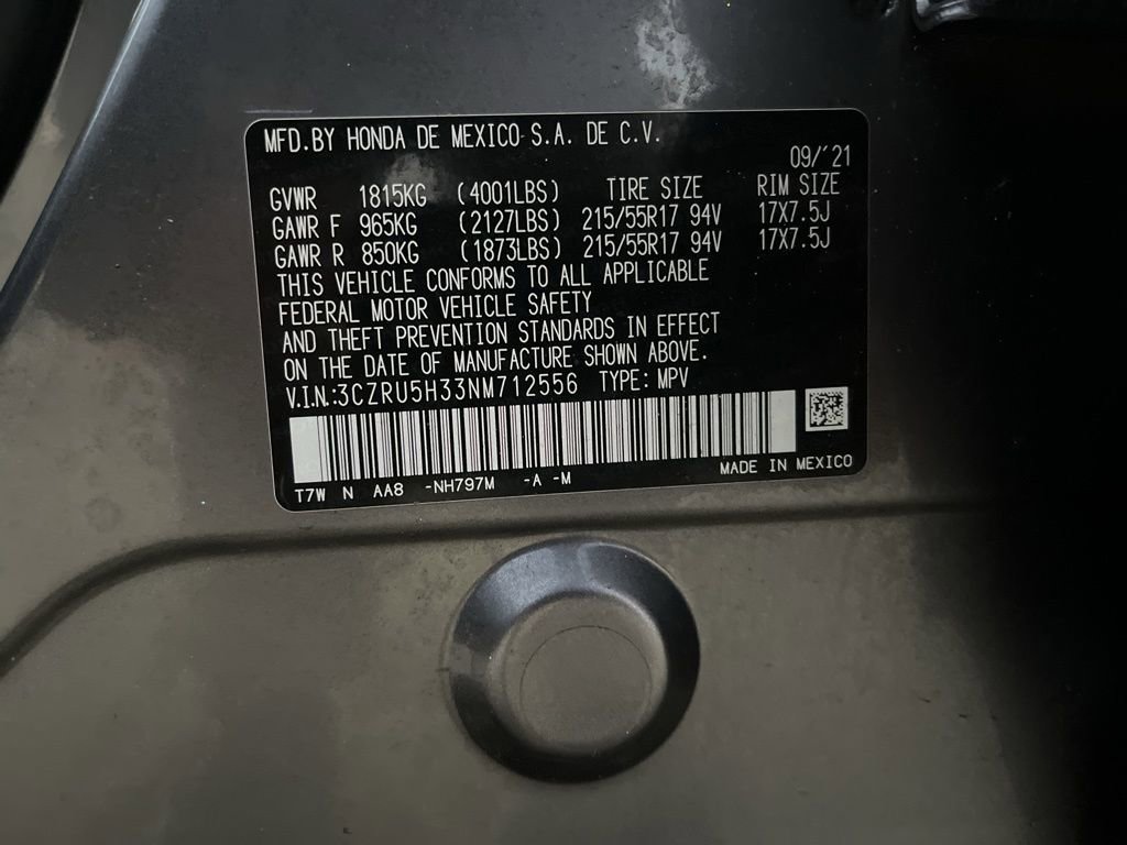 Used 2022 Honda HR-V LX image 10