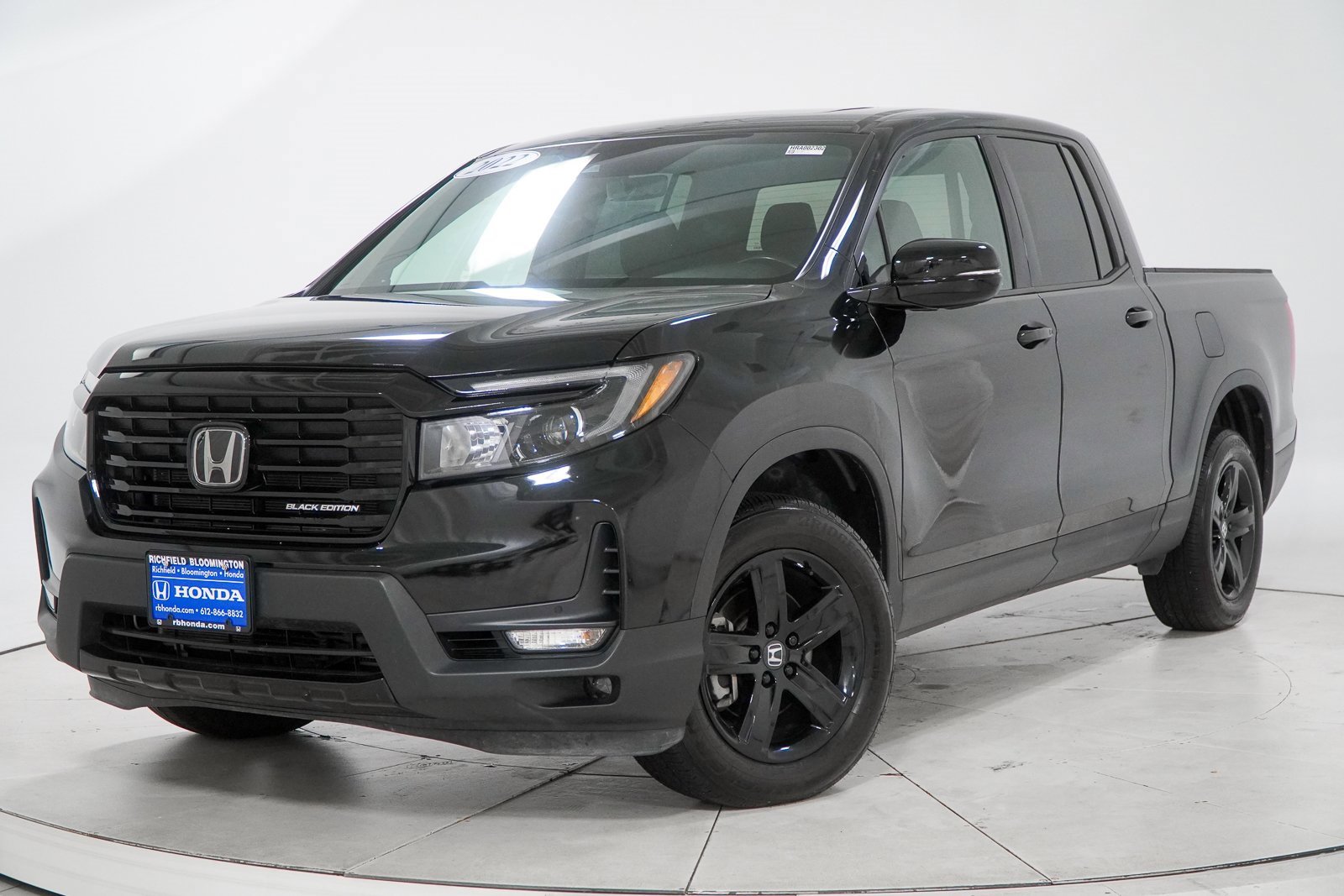 Used 2022 Honda Ridgeline Black Edition