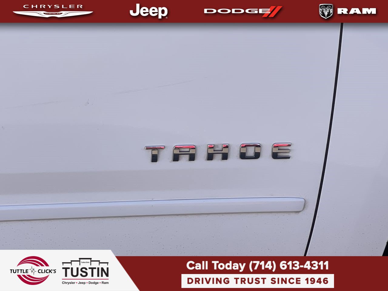 Used 2015 Chevrolet Tahoe LTZ w/ Max Trailering Package RWD image 8