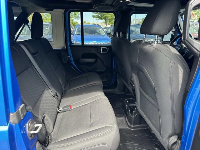 Certified 2022 Jeep Wrangler Unlimited Sport w/ Sun And Sound Package AWD/4WD image 12