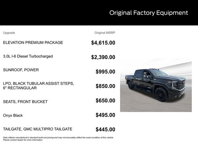 Used 2026 GMC Sierra 1500 Elevation w/ Elevation Premium Package image 10