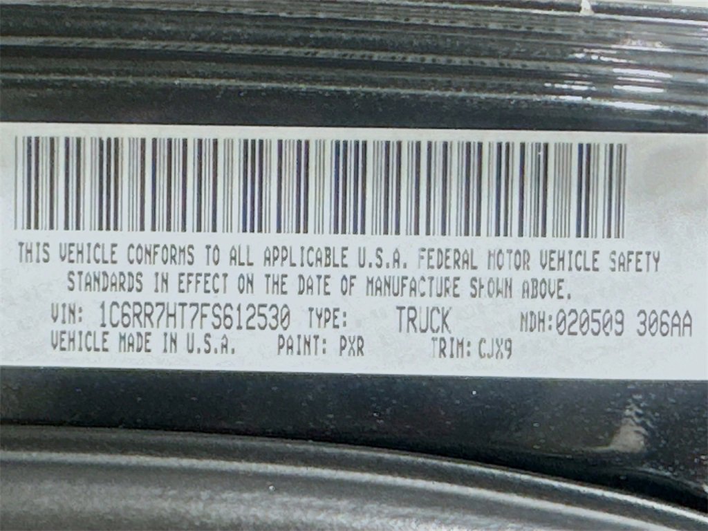 Used 2015 RAM 1500 Sport w/ Convenience Group image 38