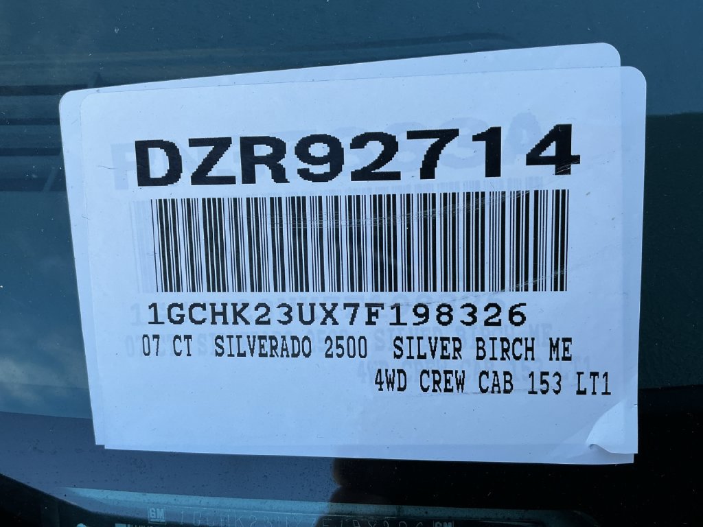 Used 2007 Chevrolet Silverado 2500 LT AWD/4WD image 29