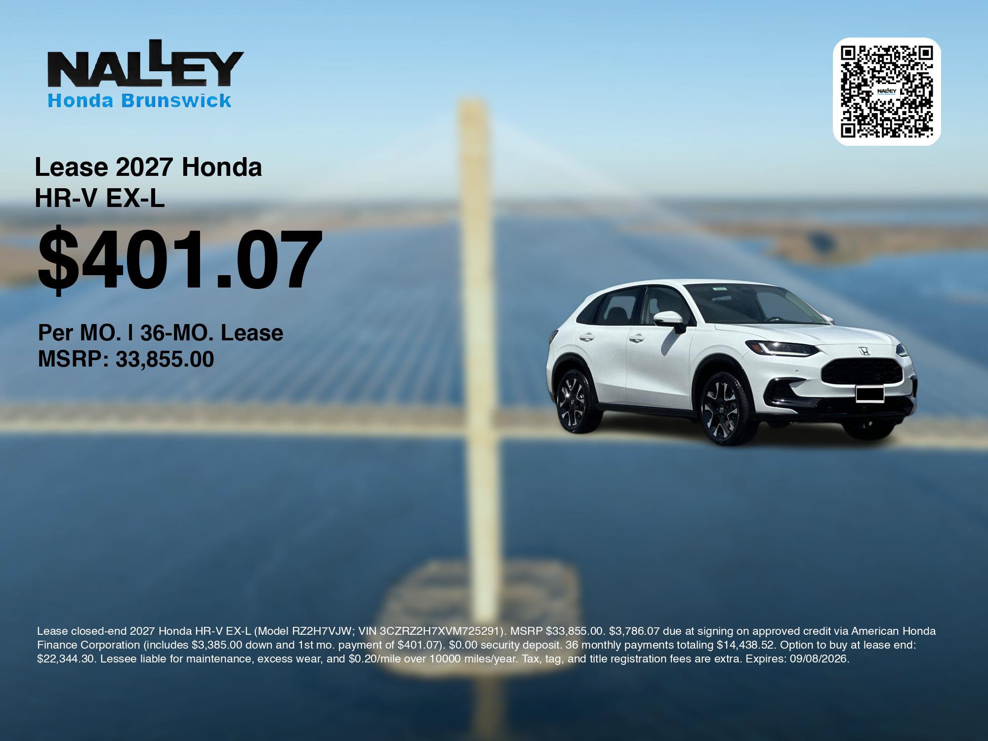 New 2027 Honda HR-V EX-L image 3