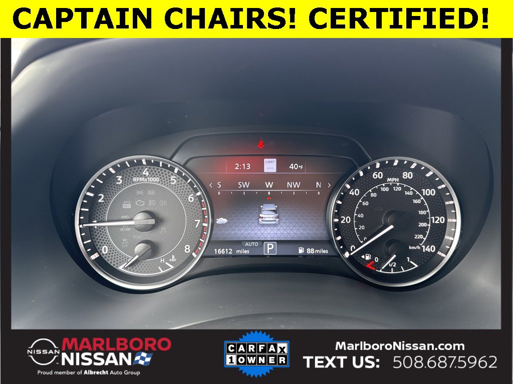 Certified 2024 Nissan Armada Platinum w/ Captain's Chairs Package image 30